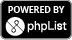powered by phpList 3.5.5, © phpList ltd